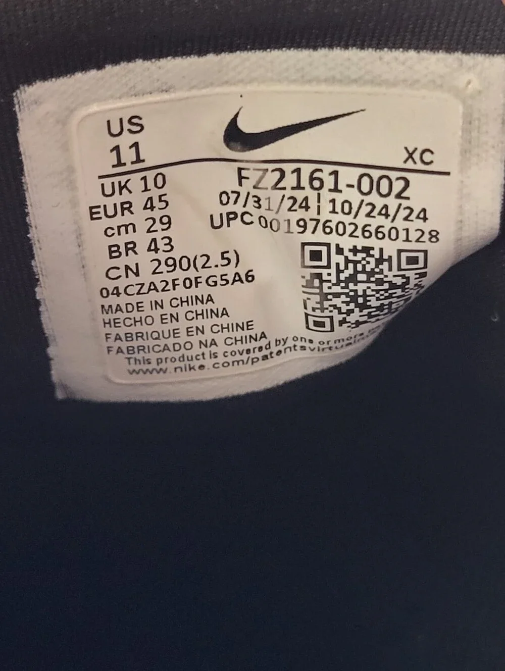Nike Zoom Vapor Pro 3 Black White Tennis Pickleball Shoes Sneakers Mens Size 11